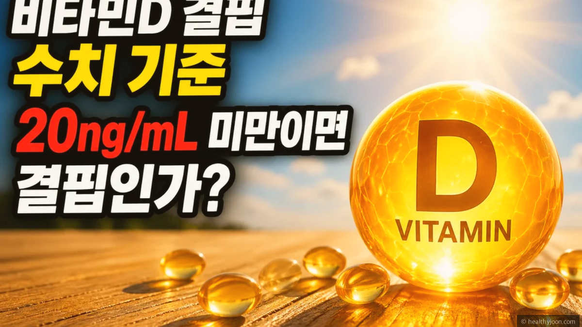 연령, 생활습관, 햇빛 노출 정도에 따른 비타민D 섭취 팁을 정리합니다.
